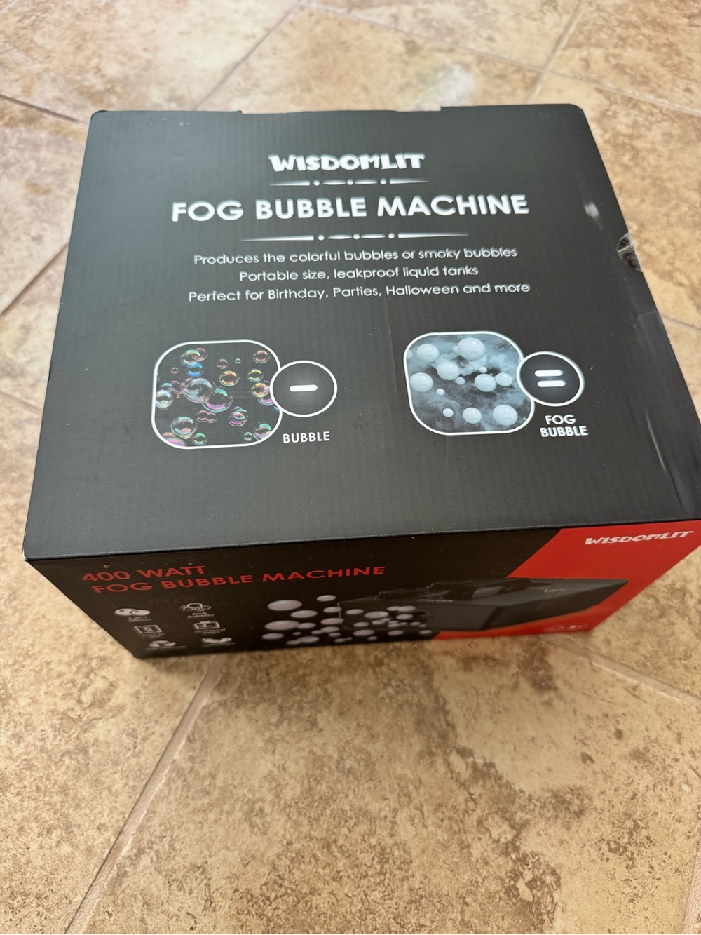 Fog Bubble Machine - Picture 3 of 4